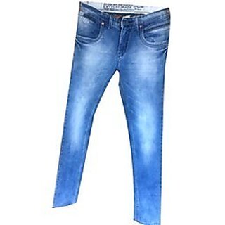 Modern Men Men's Regular Fit Blue Jeans 2026 at ShopCircuit | ONDC