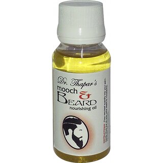 moustache beard nourishing oil by dr thapar
