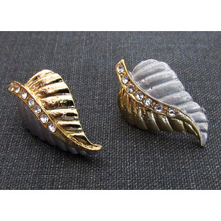 My lovely White stone Golden Earring - Earrings | Buy online on ZillyBuy