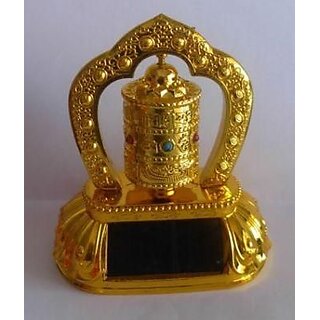 Astrology Goods Feng Shui Rotating Solar Prayer Wheel Ornaments Bells Car/home 1