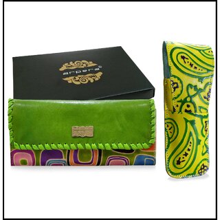 Arpera Leather Clutch gift combo for women CB16018 - Handbags | Buy online on ZillyBuy