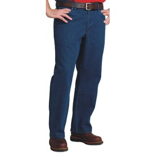 Luxurious Men Men's Cotton Stuff Regular Fit Blue Jeans 2026 at ShopCircuit | ONDC