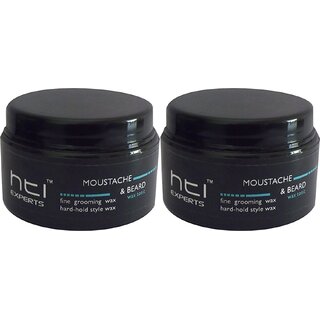 mustache beard styling organic wax pack of two by dr thapar 