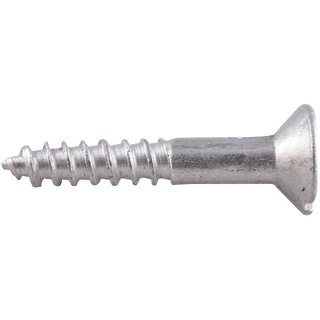 Generic Stainless Steel Flat Head Wood Screws - No.8 (5 cms, Pack of 50)
