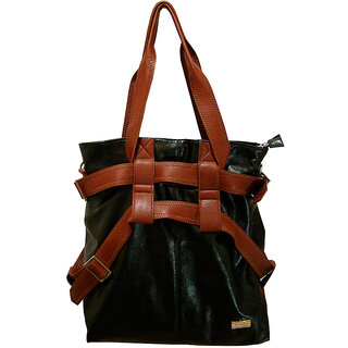 Trendy Black  Brown Ladies Handbag - Handbags | Buy online on ZillyBuy