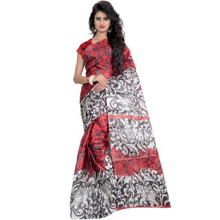 Sharda Creation Multicolour Art Silk Saree Without Blouse - Sarees | Buy online on ZillyBuy