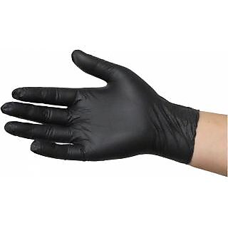 mumbai tattoo x small black nitrile gloves nitrile surgical gloves x small box of 100pc 