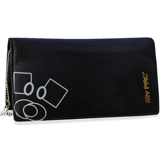 my pac Mia hand clutch purse for girls black  C11575-1 - Handbags | Buy online on ZillyBuy