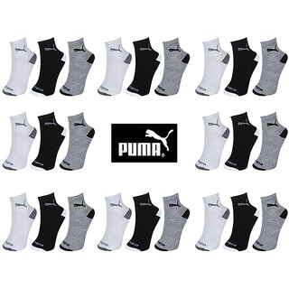 Pack of 24 Multicolor Cotton Ankle Length Socks For Men - Socks | Buy online on ZillyBuy