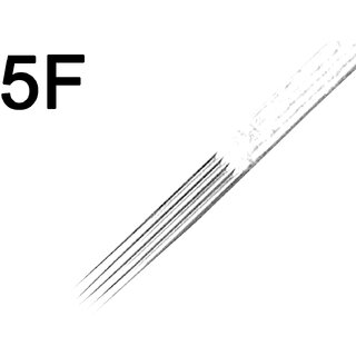 mumbai tattoo needles 5f flat liner shader without nipple white box pack of 50 