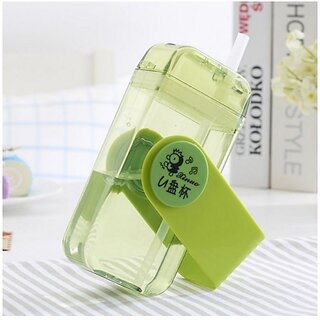 right Traders Memo Note Book Ultra Sim Paper Bottle - Flat Portable 230 ML Water Bottle