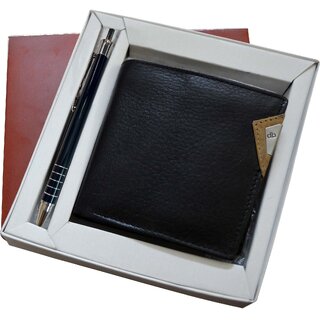 My pac  Leather Wallet and Pen  gift Combo for men CB16038 - Handbags | Buy online on ZillyBuy
