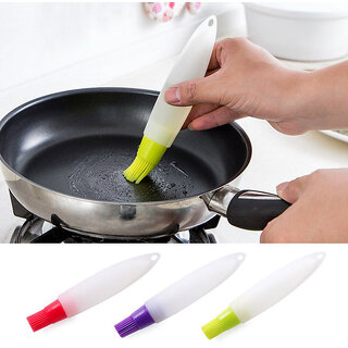 kudos 1 PC SILICONE BAKING BRUSHS LIQUID OIL PEN CAKE BUTTER BREAD PASTRY BRUSH BAKING TOOL BBQ UTENSIL SAFETY BASTING BRUSH - Cookware | Buy online on ZillyBuy