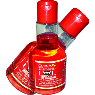 mooch beard growth lal rattan lal herbal cool oil 60ml pack of two