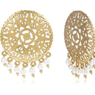 Beautiful Fancy Round star pearl drop earring - Earrings | Buy online on ZillyBuy