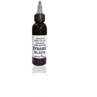 mumbai tattoo dynamic black tattoo ink black 50ml 