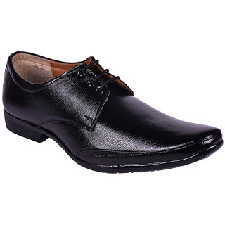 messi black formal shoes