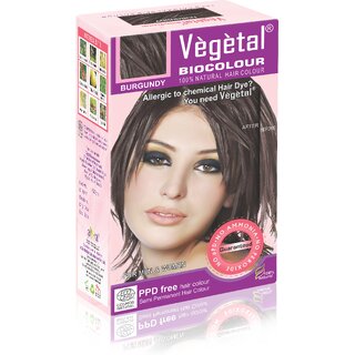 vegetal bio colour burgundy 150gm