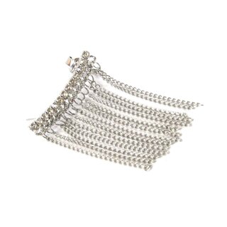 Silver chain one side ear-cuff earring - Earrings | Buy online on ZillyBuy