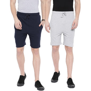 Manlino Men's Premium Plain Shorts (Pack of 2) - Shorts | Buy online on ZillyBuy