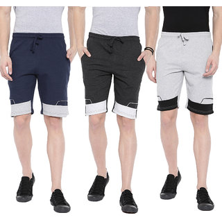 Manlino Men's Premium Shorts (Pack of 3) - Shorts | Buy online on ZillyBuy