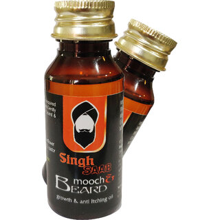 anti itching growth singh saab special beard oil