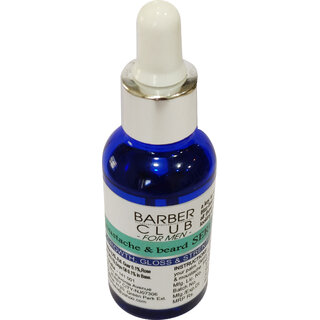  serum moustache beard growth strong shiny herbal serum by barber club