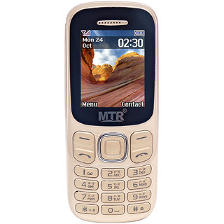 MTR MT312 (Dual Sim, 1.8 Inch Display, 800 mAh Battery) - Mobile Phone | Buy online on ZillyBuy